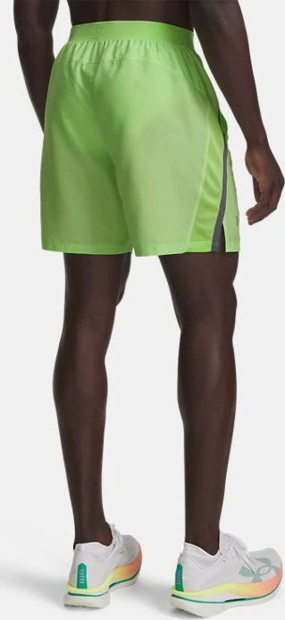 Under Armour Launch Laufhose kurz lumos lime/castlerock/reflective (Herren)