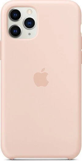 Apple Silikon Case für iPhone 11 Pro sandrosa