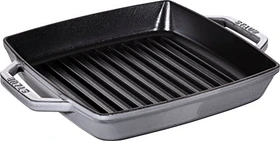 Zwilling Staub Grillpfanne eckig 23x23cm grafitgrau