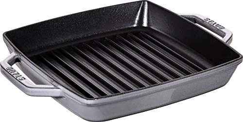 Zwilling Staub Grillpfanne eckig 23x23cm grafitgrau