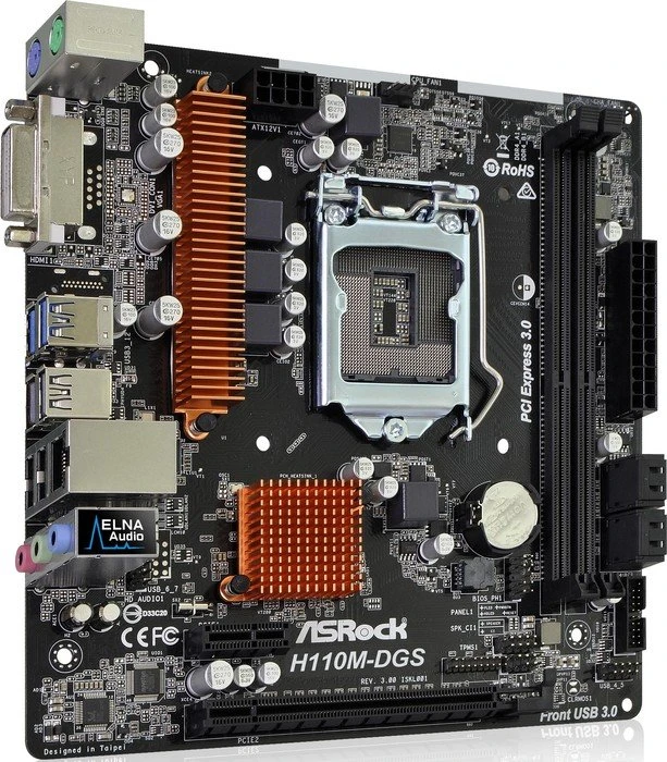 ASRock H110M-DGS R3.0 (Intel 1151)
