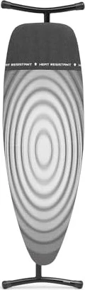 Brabantia Typ D Bügeltisch für Dampfbügeleisen titan oval