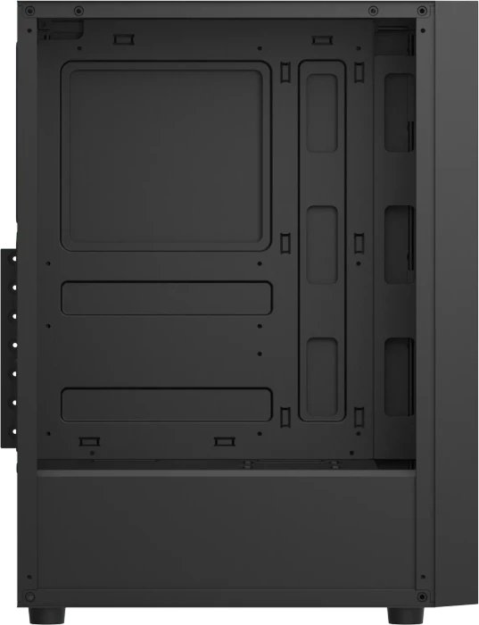 DarkFlash A290 Black, Glasfenster