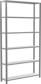Schulte Lagertechnik Multiplus 150 Schwerlastregal 130x250x20cm verzinkt