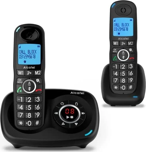 Alcatel XL595B Voice Duo schwarz