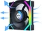 Lian Li Uni Fan SL Wireless LCD 120 ARGB Reverse Blade, schwarz, 120mm Vorschaubild