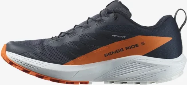 Salomon Sense Ride 5 GTX india ink/carbon/dragon fire (Herren)