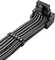 CableMod C-Series Pro, 12VHPWR Kabel, Corsair Type 4, 4x 8-Pin PCIe Stecker auf 16-Pin PCIe 5.0 12VHPWR Stecker, Adapterkabel, 90°, Variante B, carbon, 60cm Vorschaubild