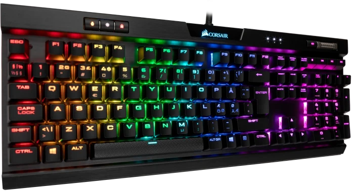 Corsair Gaming K70 RGB MK.2, MX RGB BROWN, USB, ND