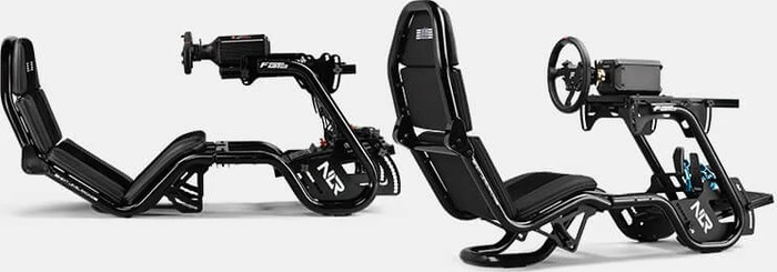 Next Level Racing F-GT Pro Formula and GT Racing Cockpit, Black Edition, Simulator Cockpit
