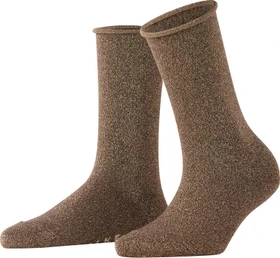Falke Shiny Socken dark brown (Damen)