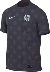 Nike FIFA WM 2026 USA Authentic Auswärtstrikot kurzarm dark obsidian/university red/pure platinum (Herren)