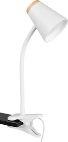 Trio Pongo LED-Klemmleuchte weiß