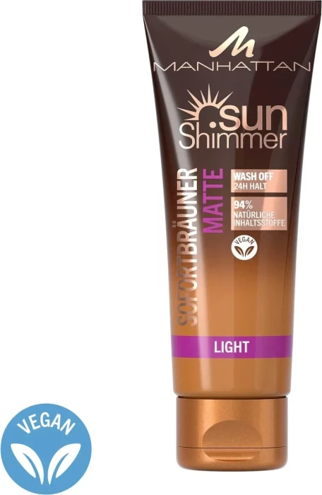 Manhattan Sun Shimmer Sofortbräuner 02 light mat, 125ml