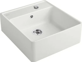Villeroy & Boch Spülstein Becken mittig mit Ablauffernbedienung steam