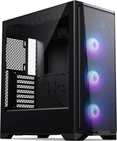 Phanteks Eclipse G370A, schwarz, Glasfenster (PH-EC370A_DBK01)