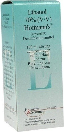 Ethanol 70% Lösung Hofmanns, 100 ml