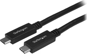 StarTech USB 3.1 Kabel, USB-C 3.1 schwarz, 1m (USB31CC1M)