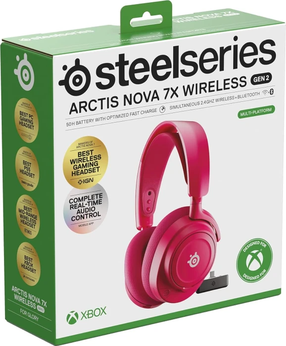 SteelSeries Arctis Nova 7X Wireless Gen 2 magenta
