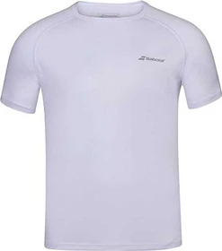 Babolat Play Crew Neck Tennis Funktionsshirt kurzarm weiß (Junior)
