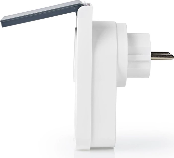 Nedis WLAN Smart-Steckdose Outdoor, 3680W, Typ E, Smart-Steckdose