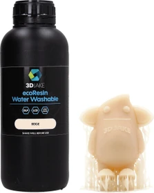 3DJake ecoResin Water Washable Beige, 1.00kg