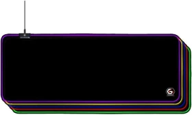Gembird MP-GAMELED-L, LED Gaming Mauspad, 800x300mm, schwarz