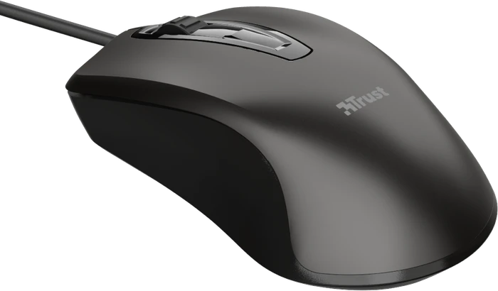 Trust Carve Mouse schwarz, USB