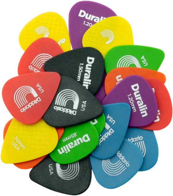 D'Addario Duralin Pick Assortement Pack