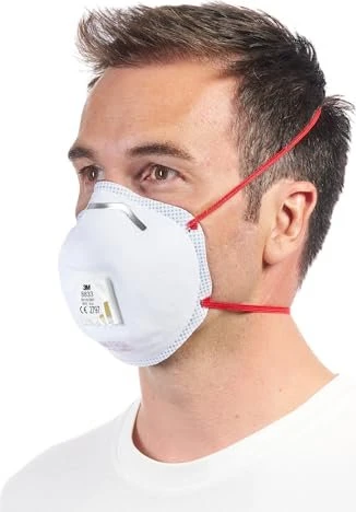 3M 8833 FFP3 R D Atemschutzmaske, 10 Stück