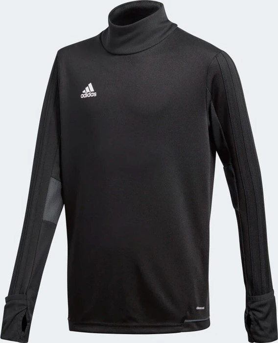 adidas Tiro 17 Funktionsshirt langarm schwarz/grau/weiß (Junior)