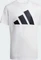 adidas Essentials T-Shirt kurzarm weiß/schwarz (Junior) Vorschaubild
