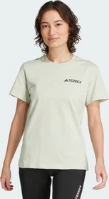 adidas Terrex Graphic T-Shirt kurzarm linen green (Damen)