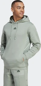 adidas City Escape Hoodie silver green (Herren)