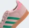 adidas Gazelle Comfort Closure Elastic Laces clear pink/court green/bliss pink (Junior) Vorschaubild