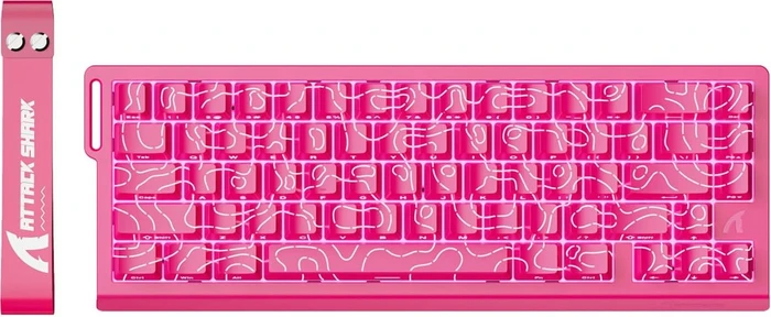 Attack Shark X68 HE Rapid Trigger Keyboard, US