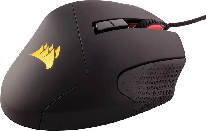 Corsair Scimitar Pro RGB Optical MOBA/MMO Gaming Mouse gelb, USB