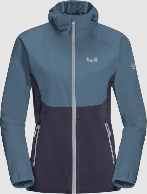 Jack Wolfskin Go Hike Softshell Funktionsjacke graphite (Damen)