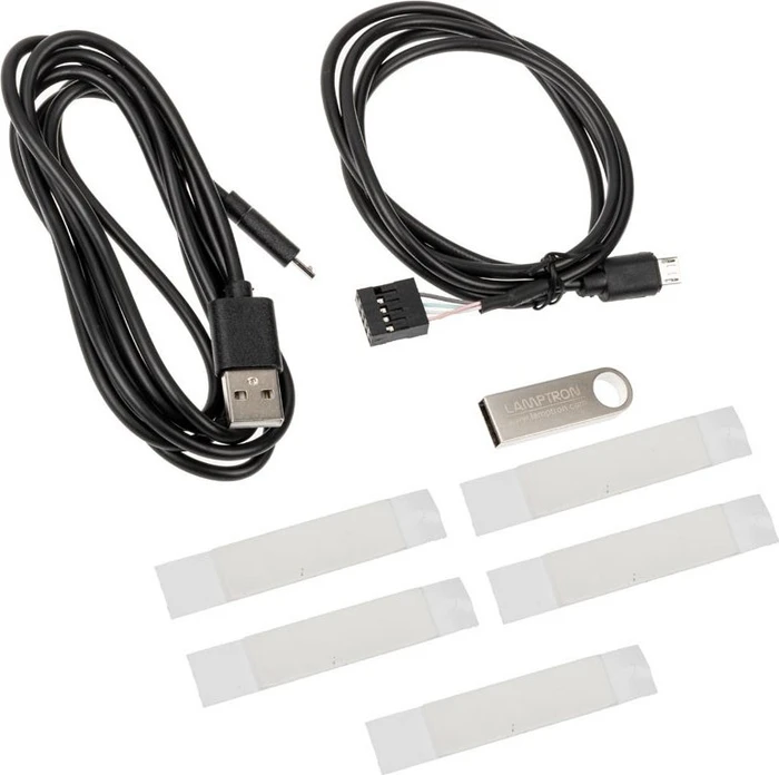 Lamptron HM021 Hardware Monitor für CPU-Kühlblock/Wasserkühlung, 2.1"
