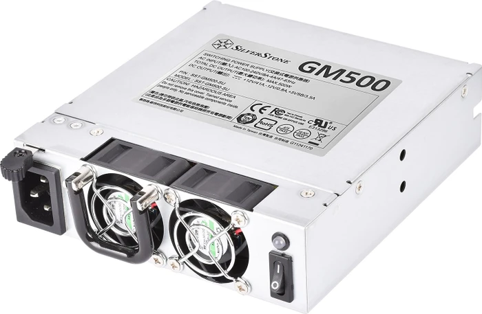 SilverStone Gemini GM500-S Silver 500W, ATX 2.4