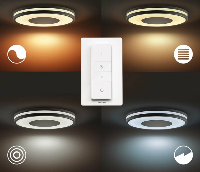 Philips Hue White Ambiance Being schwarz