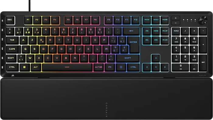 Corsair SKIFF 100 PLUS, schwarz, LEDs RGB, USB, BE