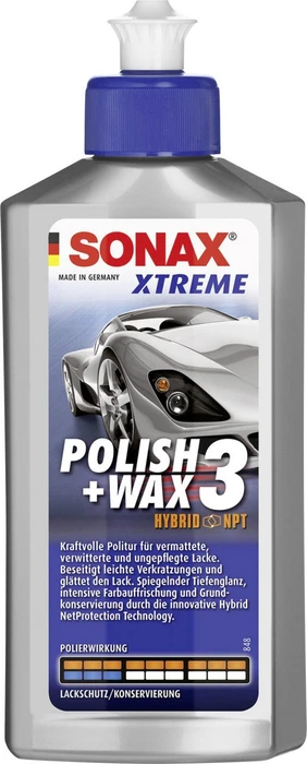 Sonax Xtreme Polish&Wax 3 Hybrid NPT Politur 250ml
