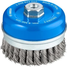 Bosch Professional Heavy for Metal Topfbürste gezopft, 100mm, 1 Stück