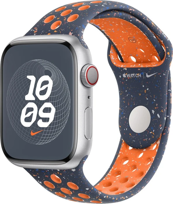 Apple Nike Sportarmband S/M für Apple Watch 45mm Blue Flame