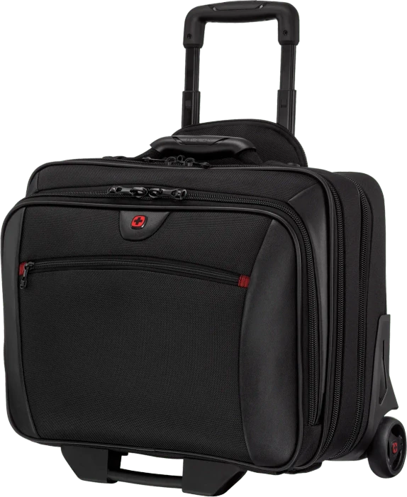 Wenger Potomac 2-teiliges Business-Set mit Comp-U-Roller, schwarz