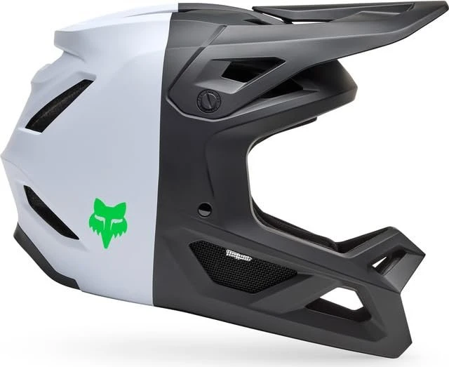 Fox Racing Rampage Youth 5050 Fullface-Kinderhelm schwarz/weiß