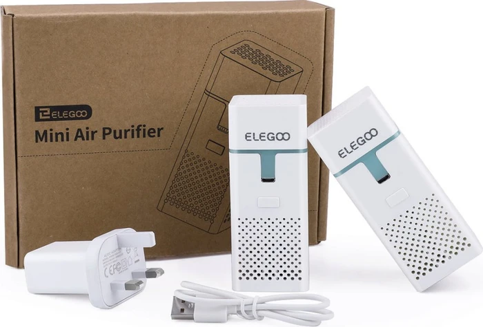 Elegoo Mini Air Purifier Aktivkohle Luftfilter für 3D-Drucker, 2er-Pack