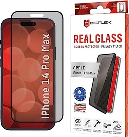 Displex Real Glass Full Cover Privacy für Apple iPhone 14 Pro Max