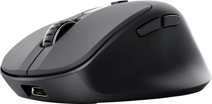 Trust Zevo Ultra-Fast Rechargeable Multi-Wireless Mouse schwarz, USB/Bluetooth